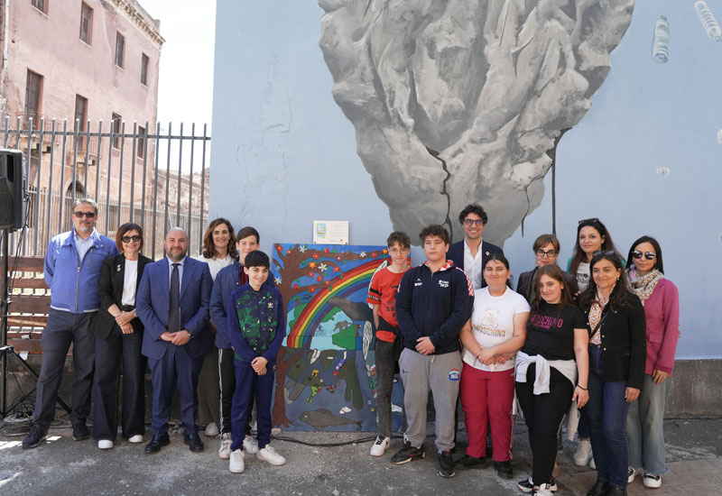 Boero, con Solarya 65, sponsor tecnico per un murale a Catania