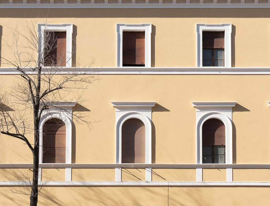 Restauro del complesso edilizio quartiere Prati a Roma, Boero